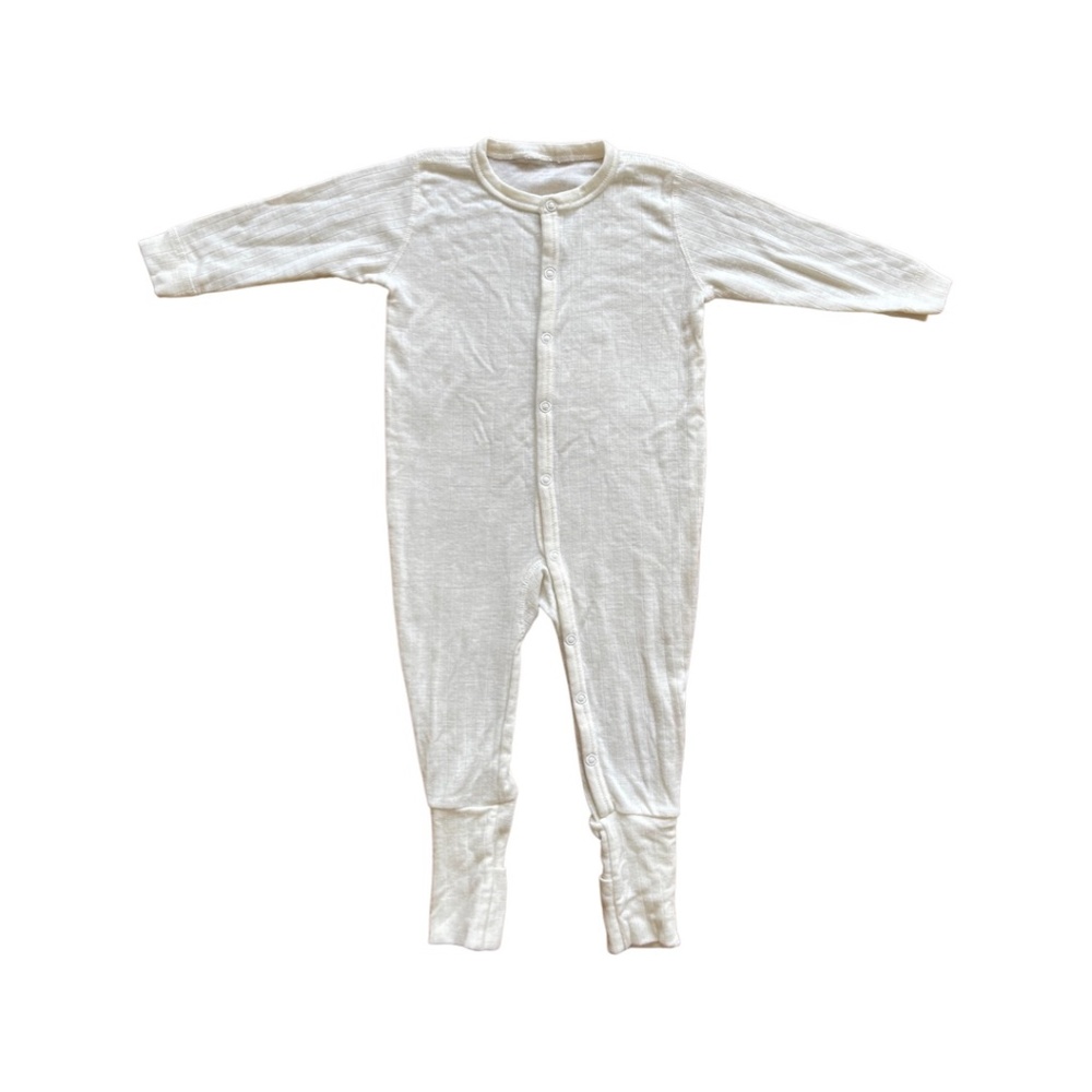 Joha light Beige Thermal Wool Romper